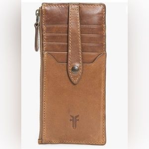 Frye Women’s Melissa snap wallet in Cognac